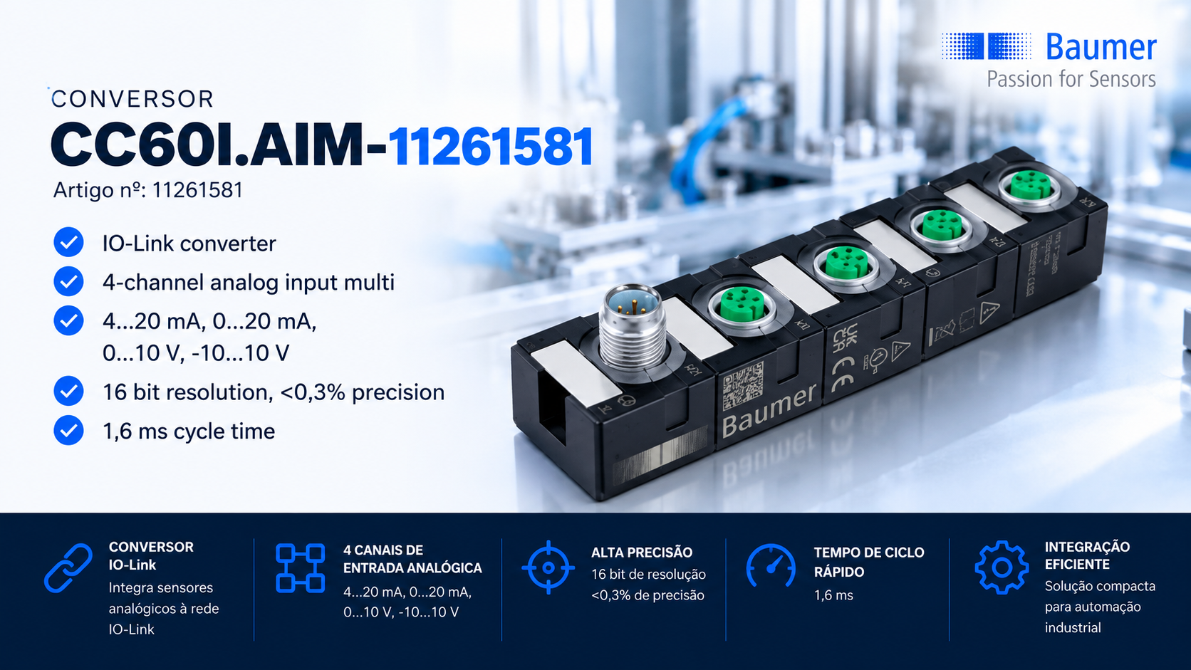 Conversor IO-Link CC60I.AIM